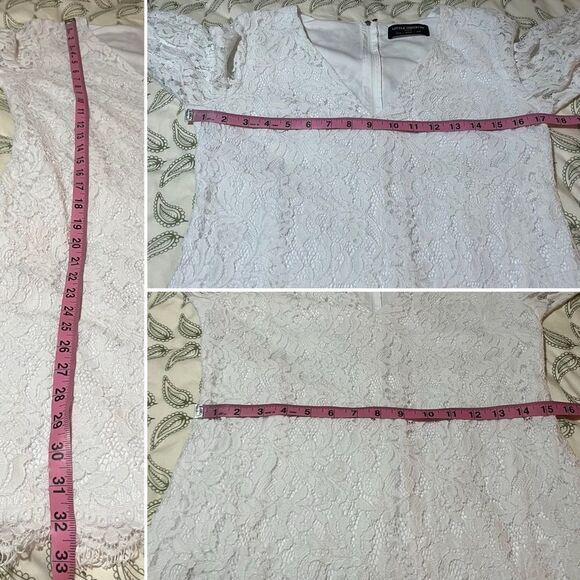 Modcloth White Lace Mini Dress - Picture 10 of 10